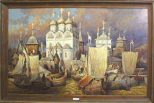 Trifon's cloister on Vjatka river